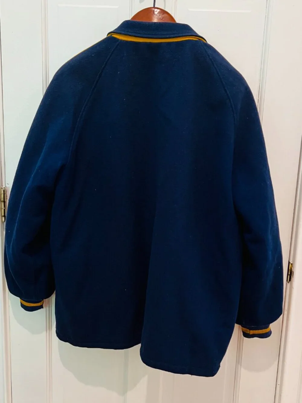Vintage 50s Empire Wool Varsity Jacket Chain Stitch USA Union Made - Picture 9 of 16